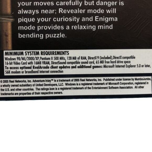 Adventure Inlay PC New XP 4 Game Modes Over 60 Wildlife Scenes Stunning Graphics - Picture 2 of 3